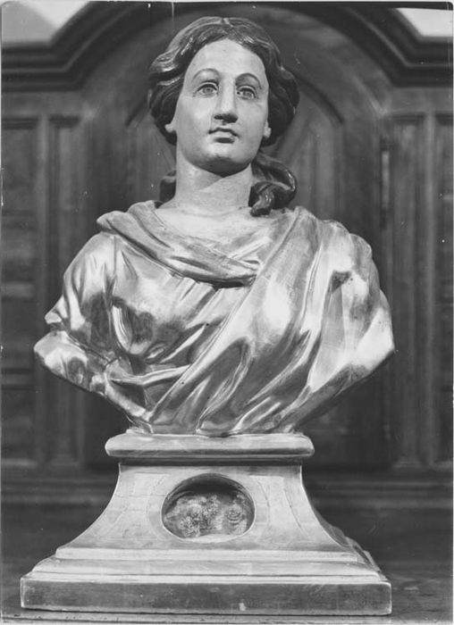 buste-reliquaire : Une sainte - © Ministère de la Culture (France), Médiathèque du patrimoine et de la photographie, diffusion RMN-GP