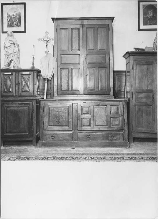 meuble de sacristie - © Ministère de la Culture (France), Médiathèque du patrimoine et de la photographie, diffusion RMN-GP