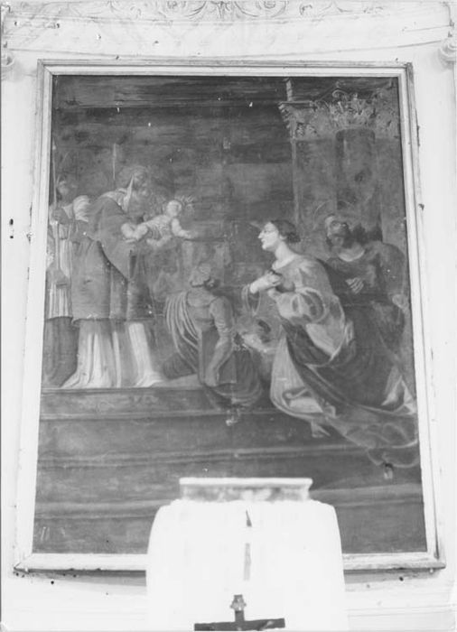 tableau : La présentation au Temple