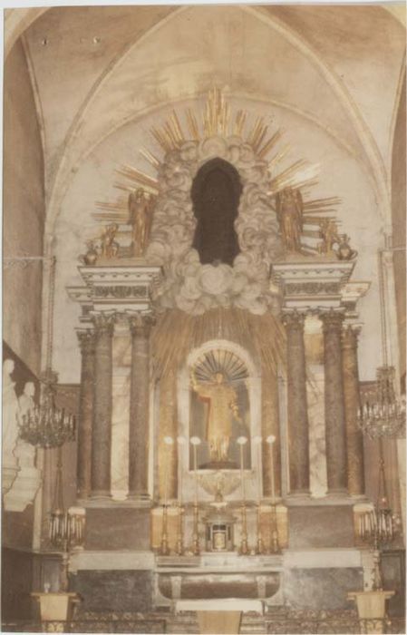 retable vue partielle
