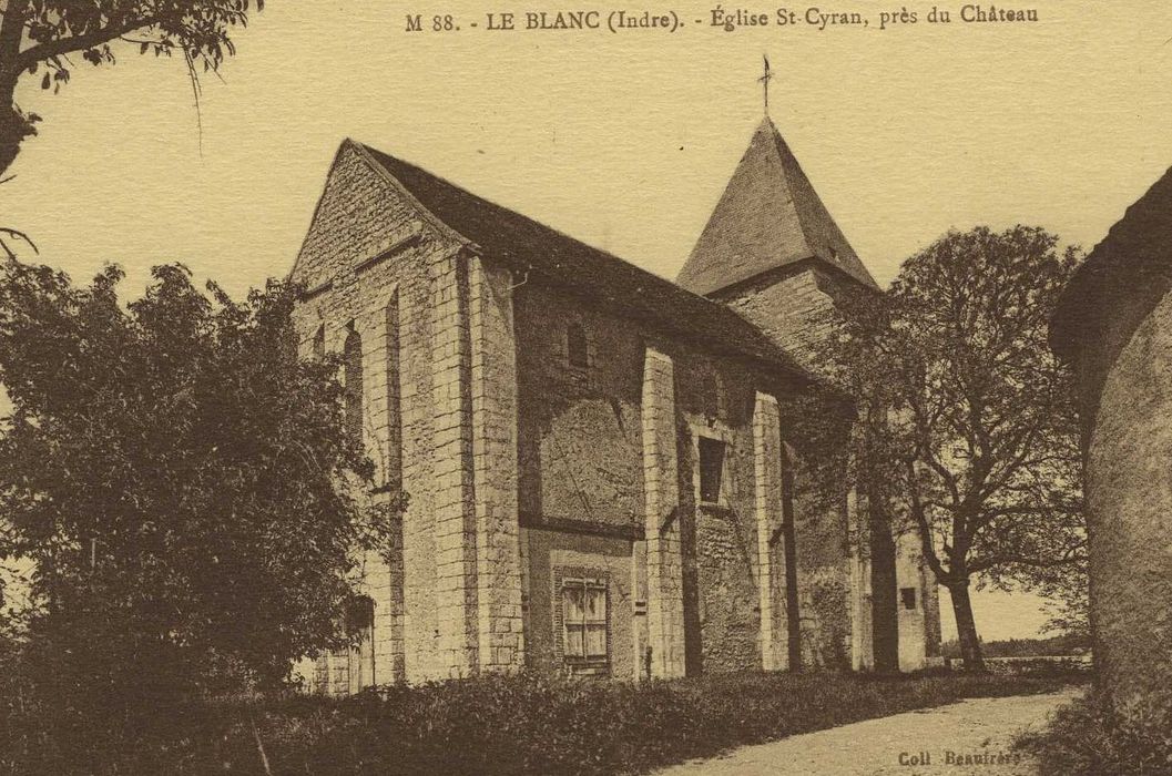 Eglise Saint-Cyran : Ensemble sud-est, vue générale