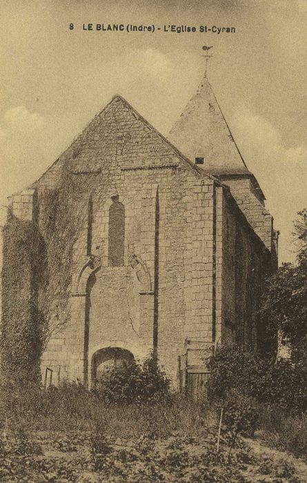 Eglise Saint-Cyran : Façade sud, vue générale