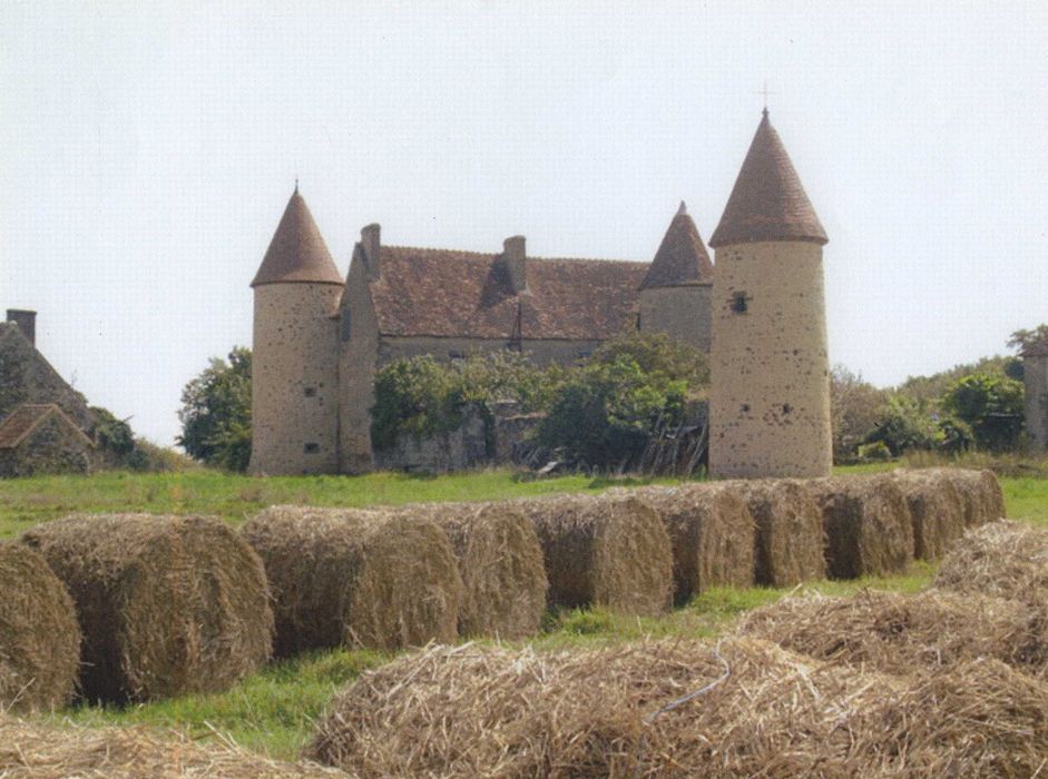 Maison forte de la Grange Missée : Ensemble nord-ouest, vue générale