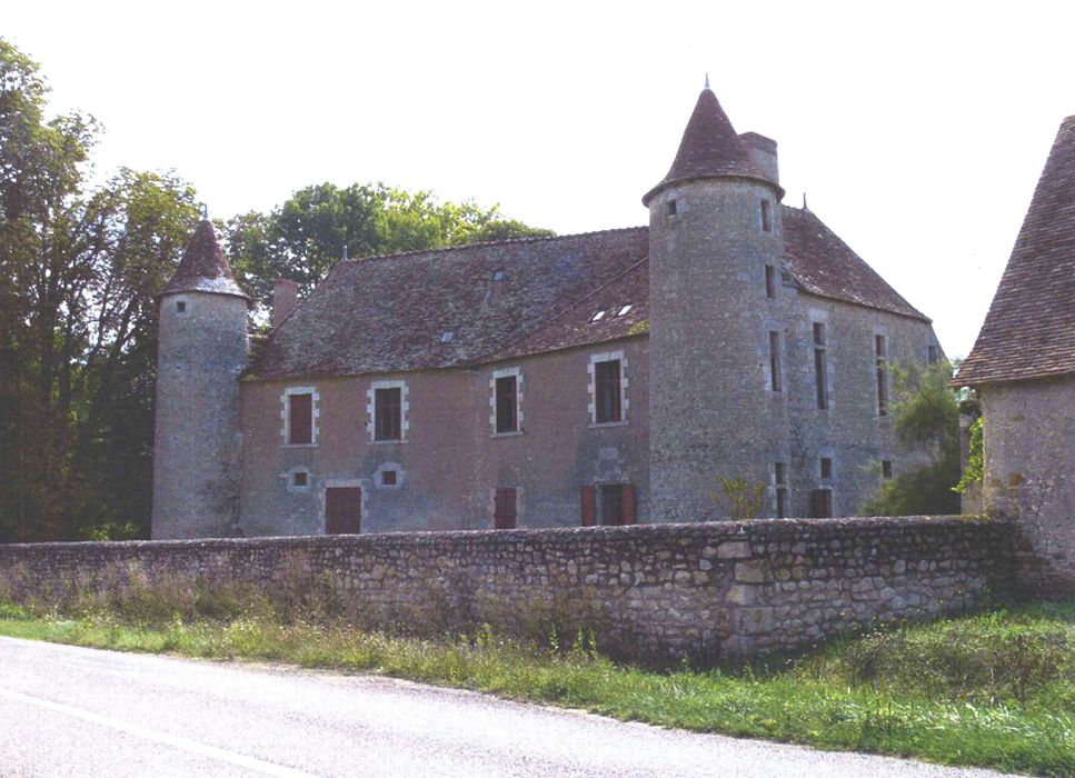 Château de la Gâtevine et ses dépendances : Ensemblenord-ouest, vue générale