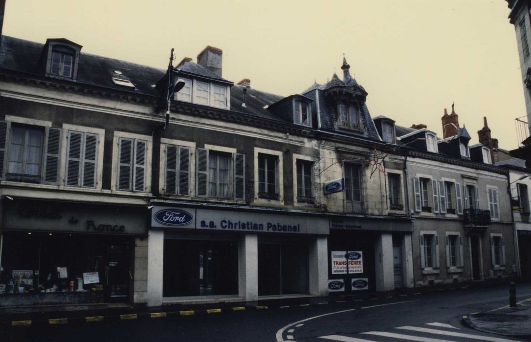 Maison à lucarne de type compagnonnique : Façade sur rue, vue générale