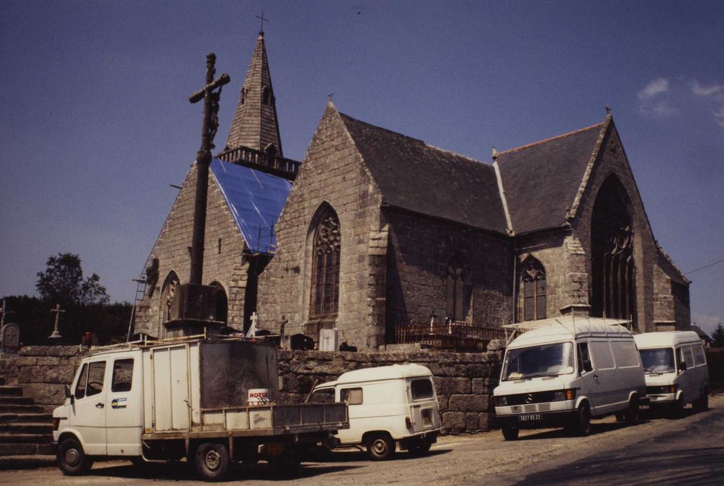 Eglise Notre-Dame : ensemble sud-est, vue générale