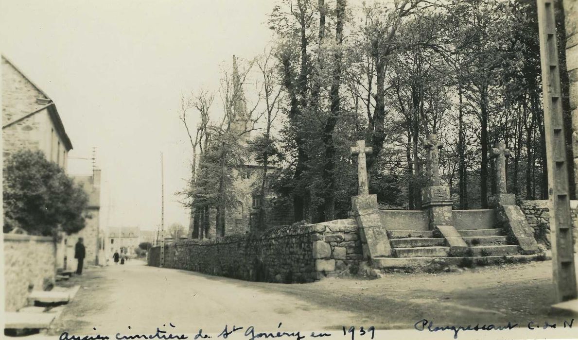 Chapelle Saint-Gonéry et cimetière : Enclos, vue générale