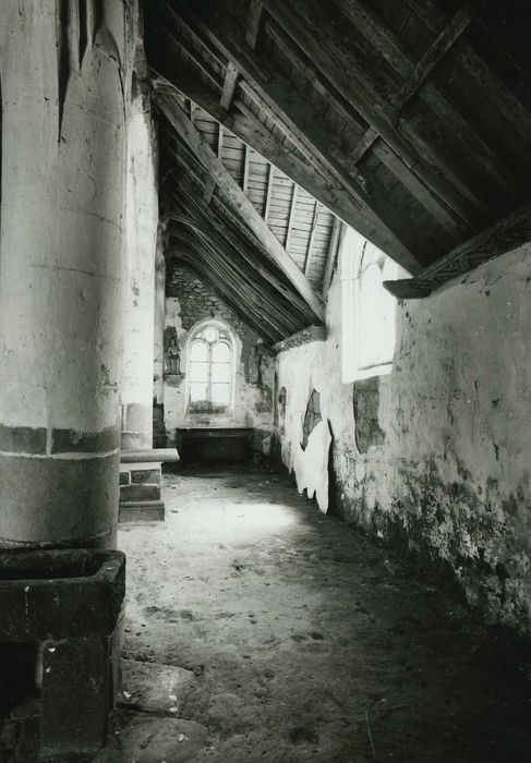 Chapelle Sainte-Jeune : Bas-côté sud, vue générale