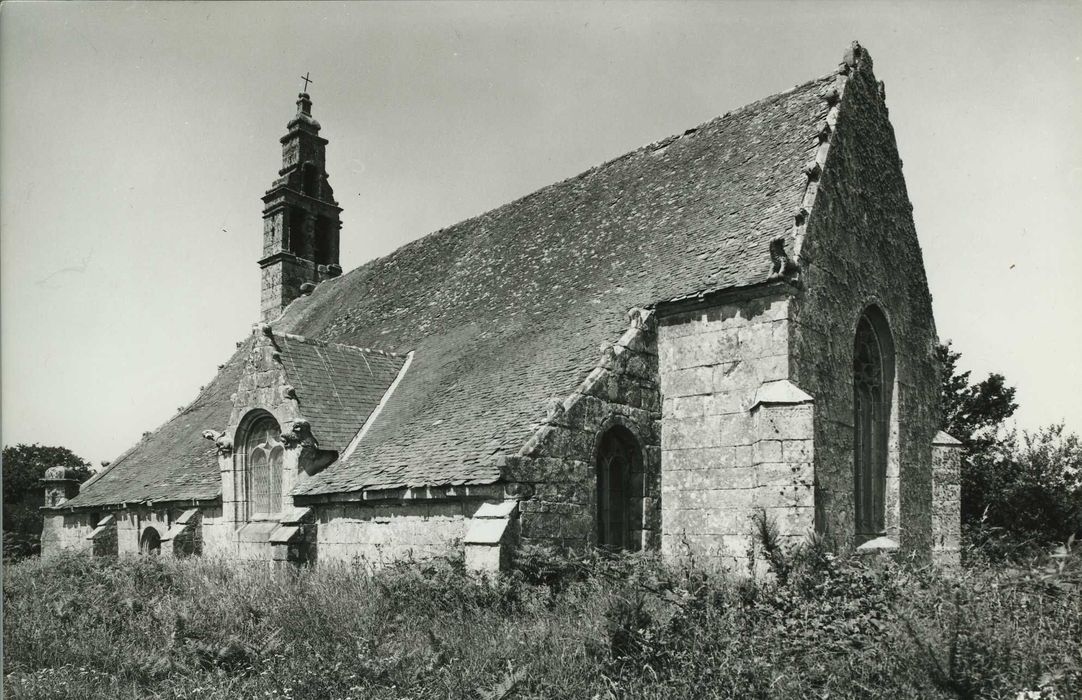 Chapelle Sainte-Jeune : Ensemble sud-est, vue générale