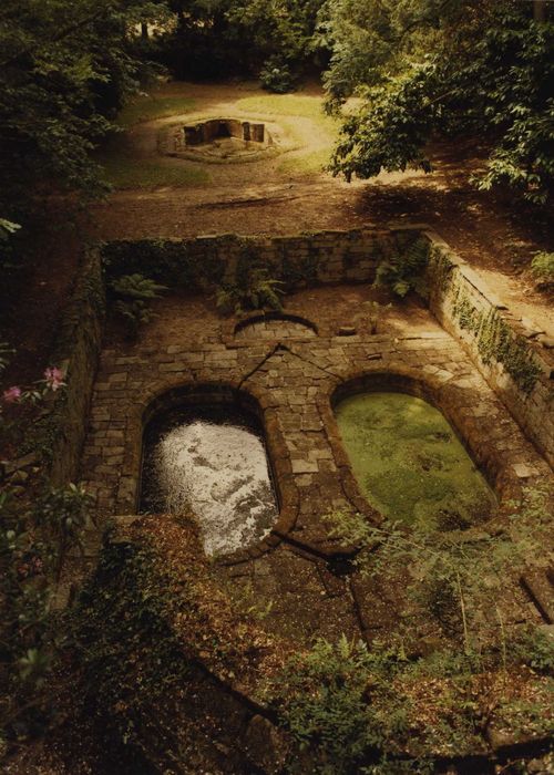 Fontaine des Carmes : Bassins, vue générale