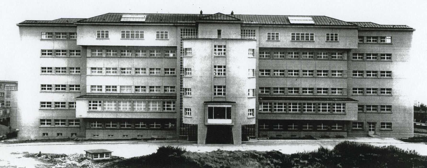 Hôpital Augustin-Morvan, actuellement Centre hospitalier universitaire : Ensemble nord, vue générale