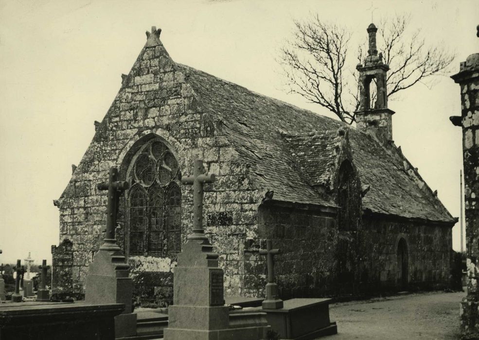 Chapelle Sainte-Nonne : Ensemble nord-est, vuegénérale