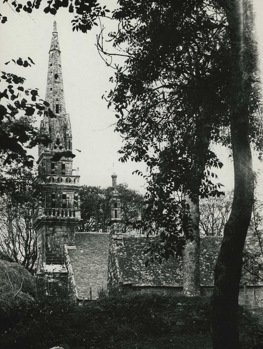 Eglise Sainte-Nonne et Saint-Divy : Flanc sud, vue partielle