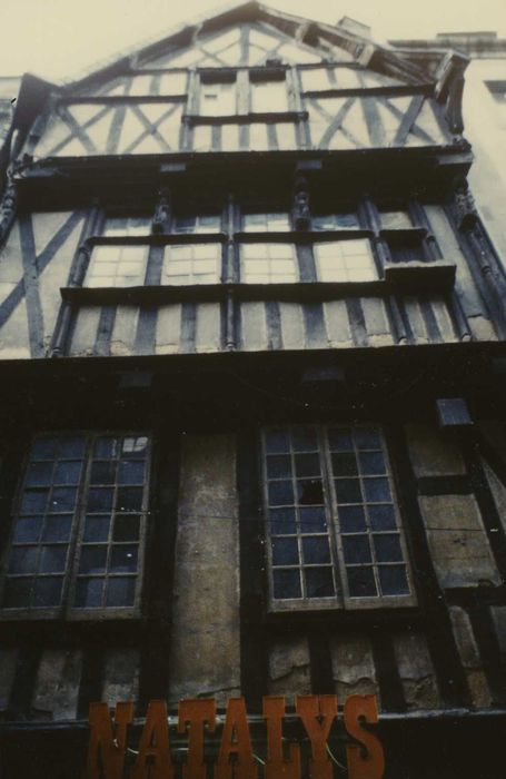 Maison dite à lanterne : Façade sur rue, vue générale