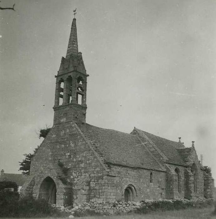 Chapelle de la Madeleine : Ensemble sud-ouest, vue générale