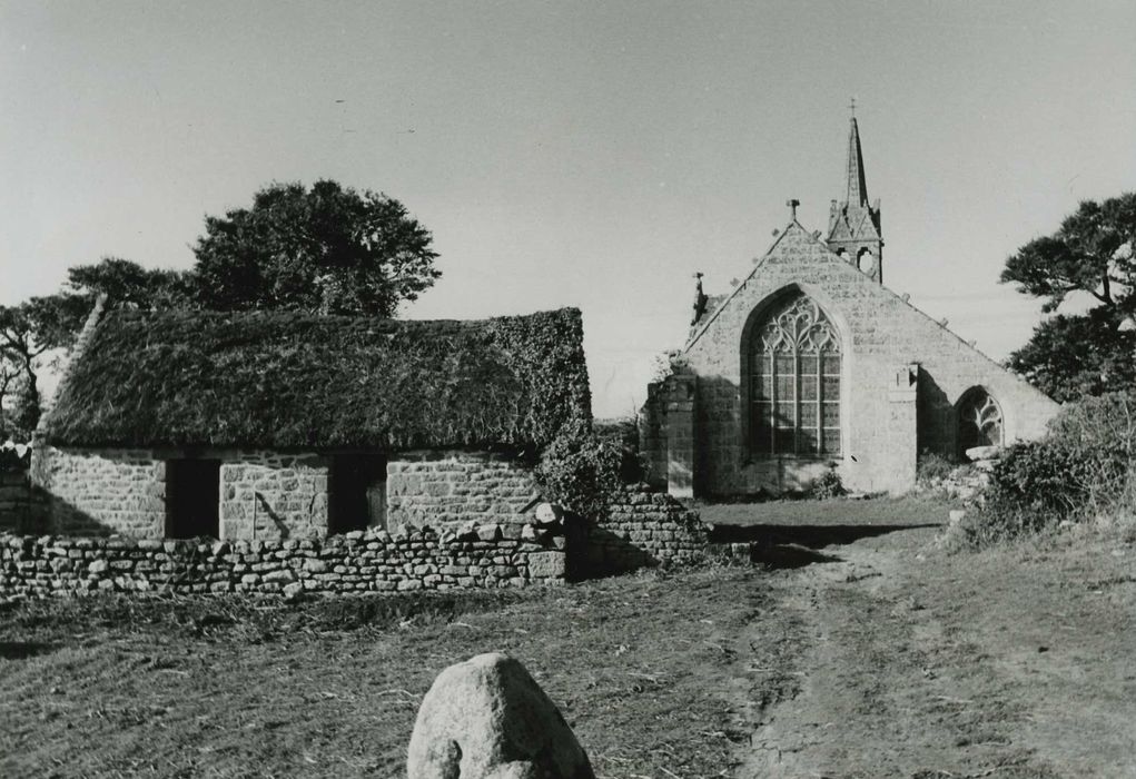 Chapelle de la Madeleine : Chevet, vue générale