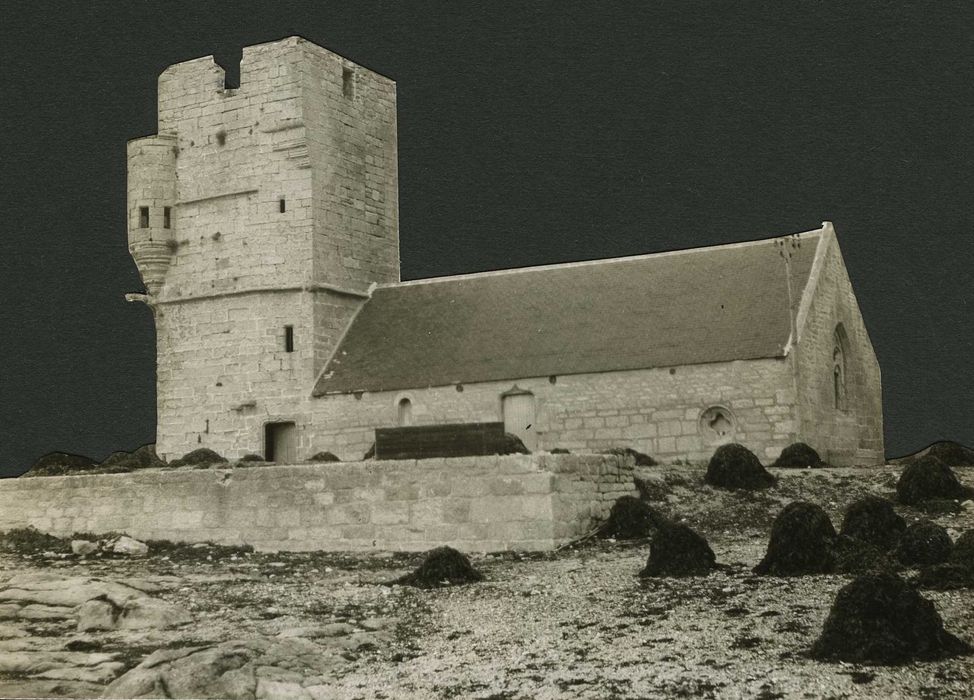 Tour et chapelle Saint-Pierre : Ensemble sud, vue générale