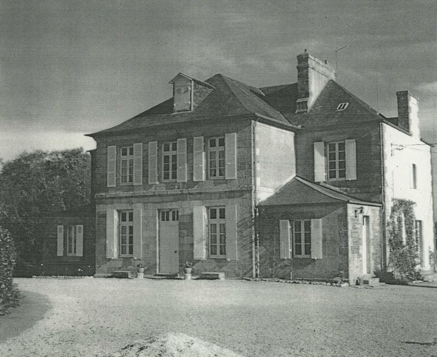 Jardin de Coat-Ilès : Logis, façade ouest, vue générale