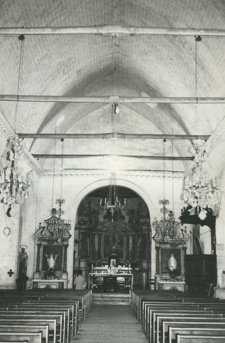 Eglise Saint-Crépin ou Saint-Crépinien : Nef, vue générale - © Ministère de la Culture (France), Médiathèque du patrimoine et de la photographie, tous droits réservés