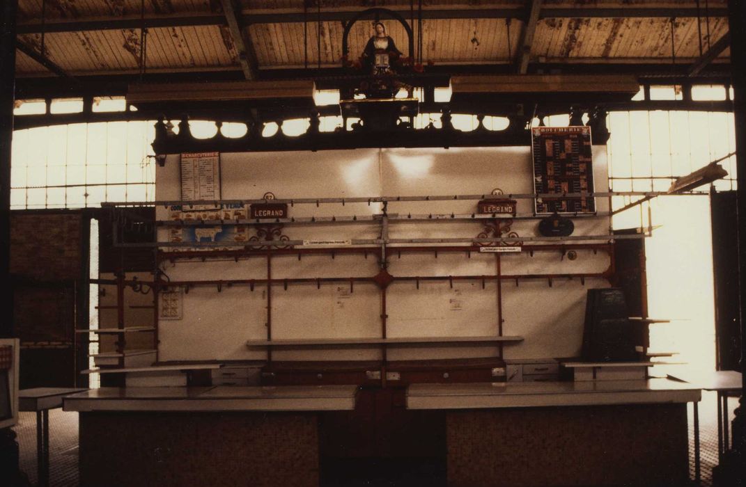 Halles Martenot : Pavillon n°1, intérieur, vue partielle