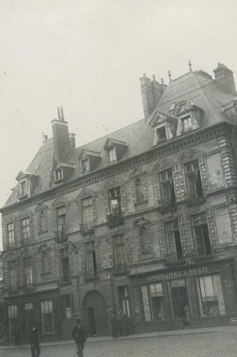 Ancien hôtel du Bouexic de Pinieuc : Façade sur rue, vue générale