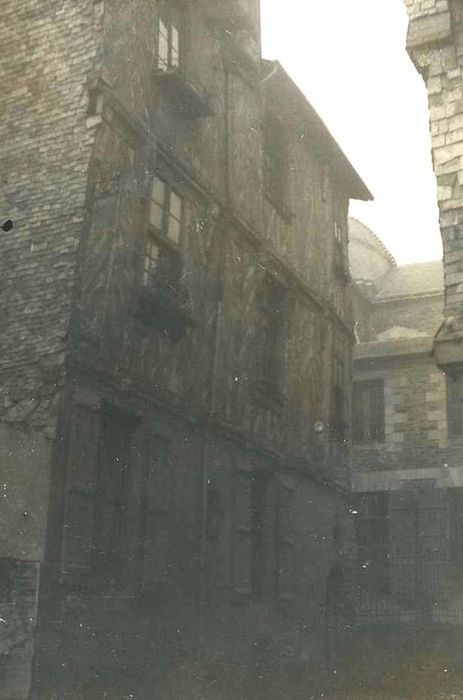 Maison de bois (ancien hôtel Lagonidec, appelé aussi Maison du Coin) : Façades sur rue, vue générale