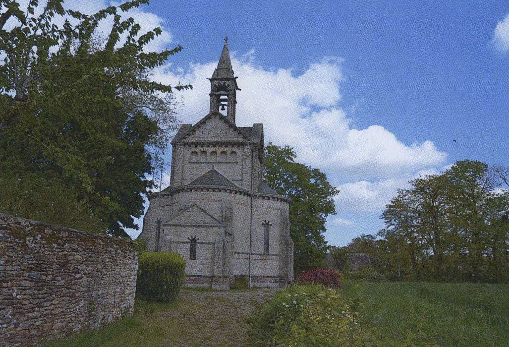 Chapelle Notre-Dame-de-Beauvais : Façade ouest, vue générale