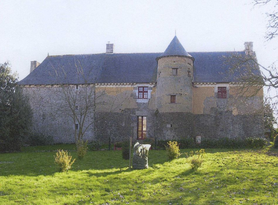 Manoir : Façade nord, vue générale