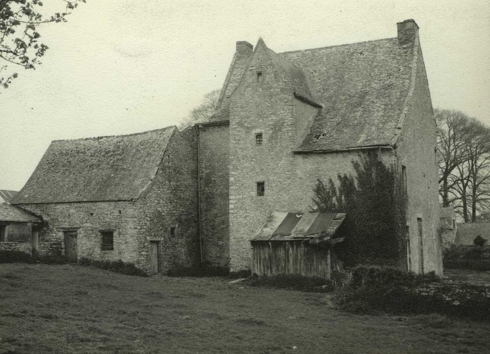 Manoir de Deil : Ensemble ouest, vue générale