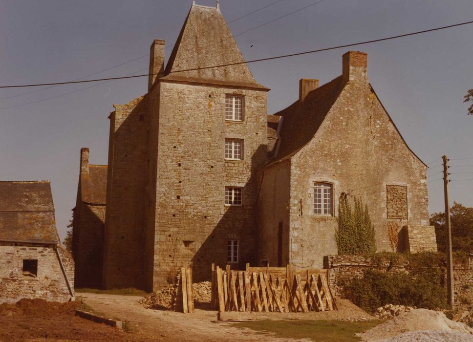 Manoir de Vau de Quip : Ensemble ouest, vue générale