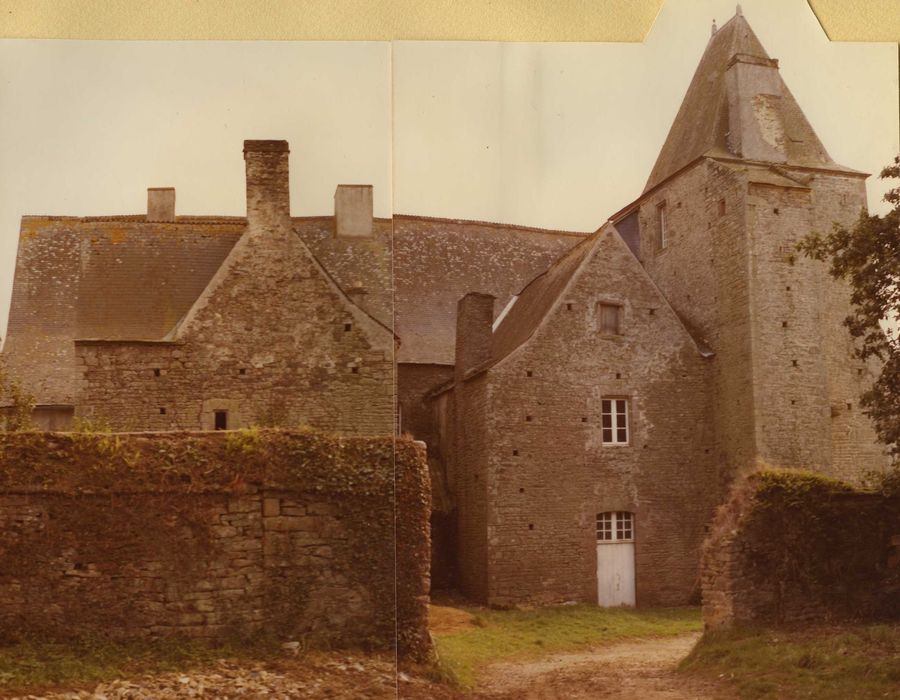 Manoir de Vau de Quip : Ensemble nord, vue générale