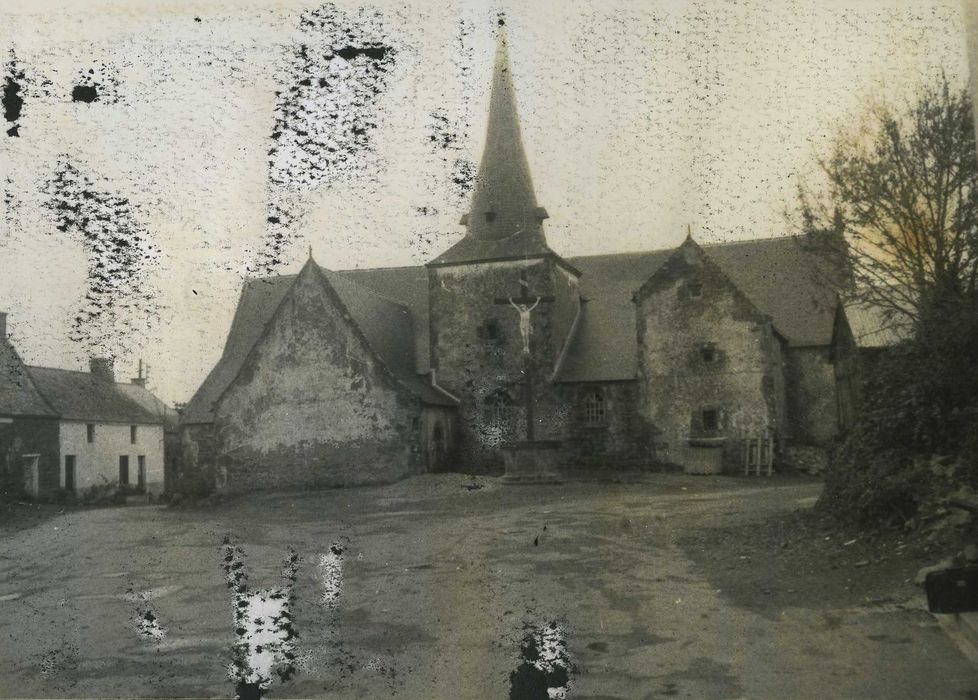 Chapelle Saint-Jean-Baptiste de Lantierne : Ensemble sud, vue générale