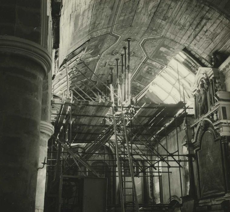 Eglise Saint-Cornély : Nef, vue générale