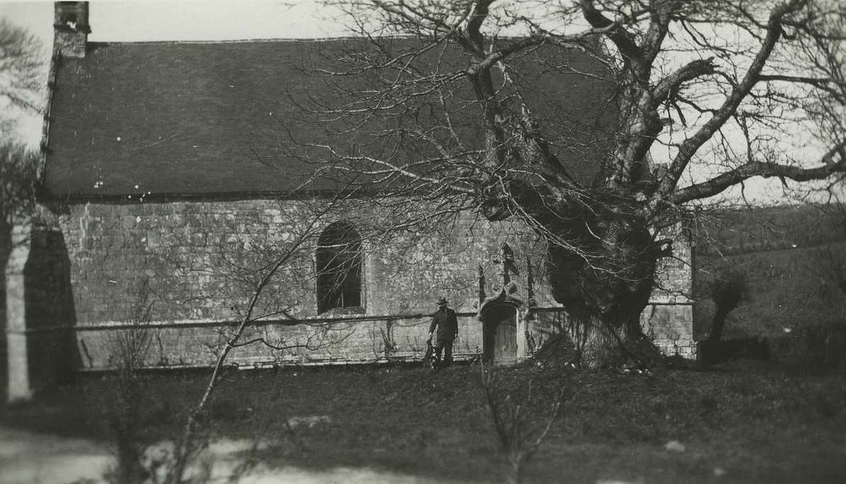 Chapelle Notre-Dame-de-Vérité : Façade latérale sud, vue générale