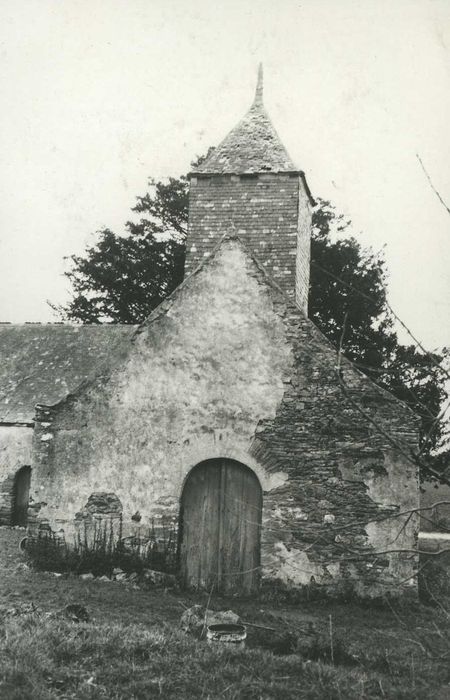 Chapelle Saint-Méen : Façade occidentale, vue générale