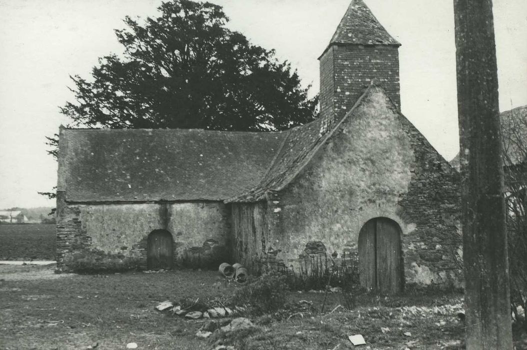 Chapelle Saint-Méen : Ensemble ouest, vue générale