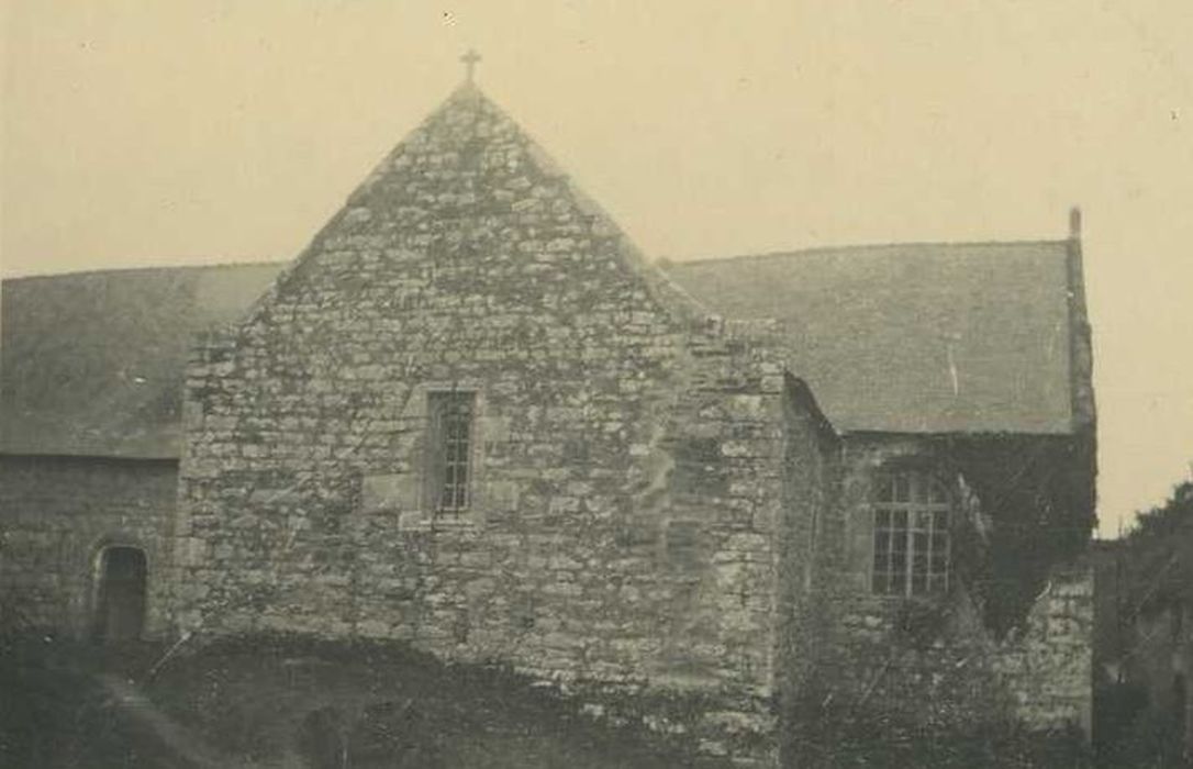 Chapelle de Locmaria : Ensemble sud, vue partielle