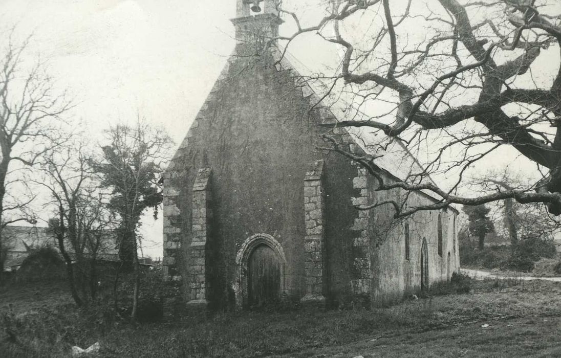 Chapelle Saint-Guénaël : Ensemble sud-ouest, vue générale