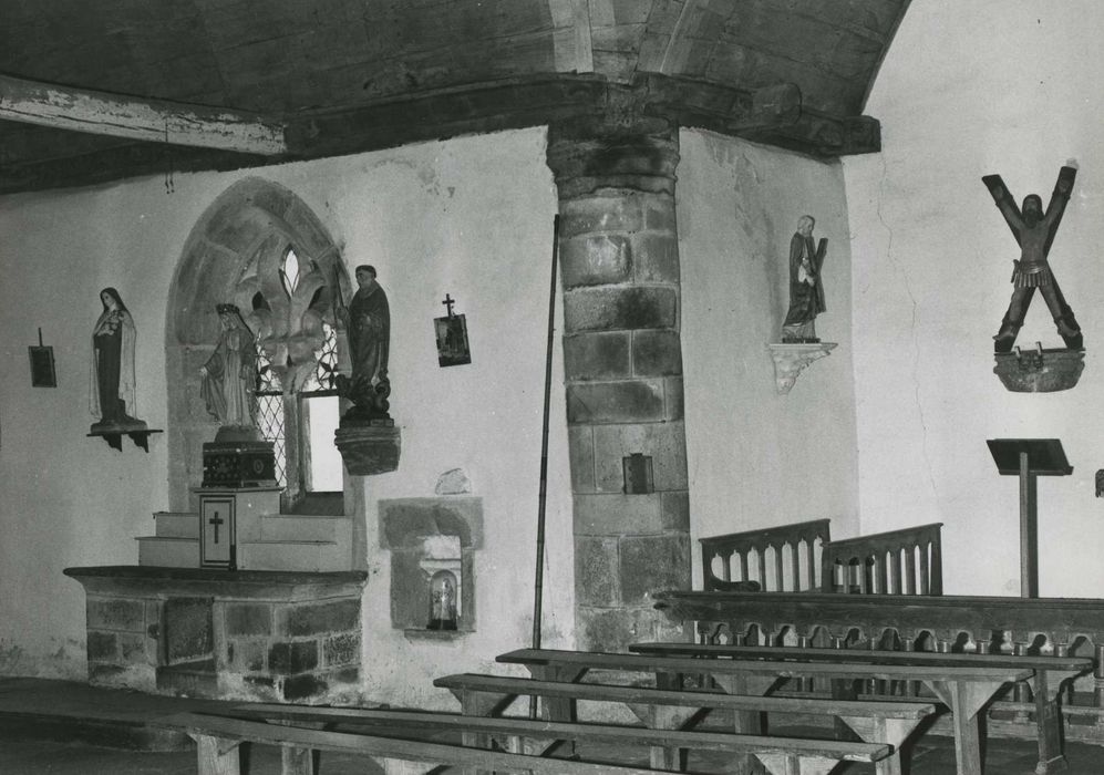 Chapelle Saint-André : Transept nord, vue partielle