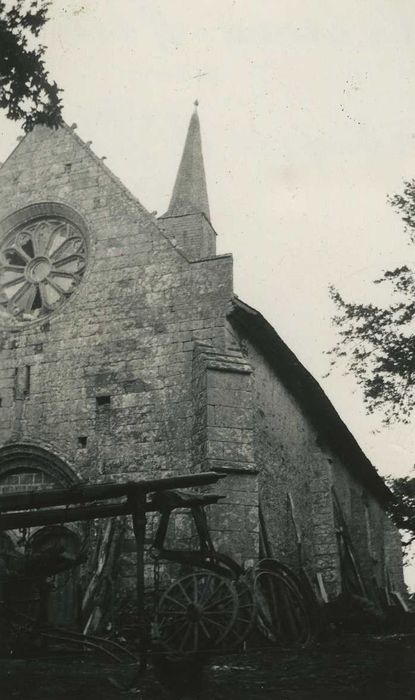 Chapelle Saint-Maudé : Ensemble sud-ouest, vue partielle