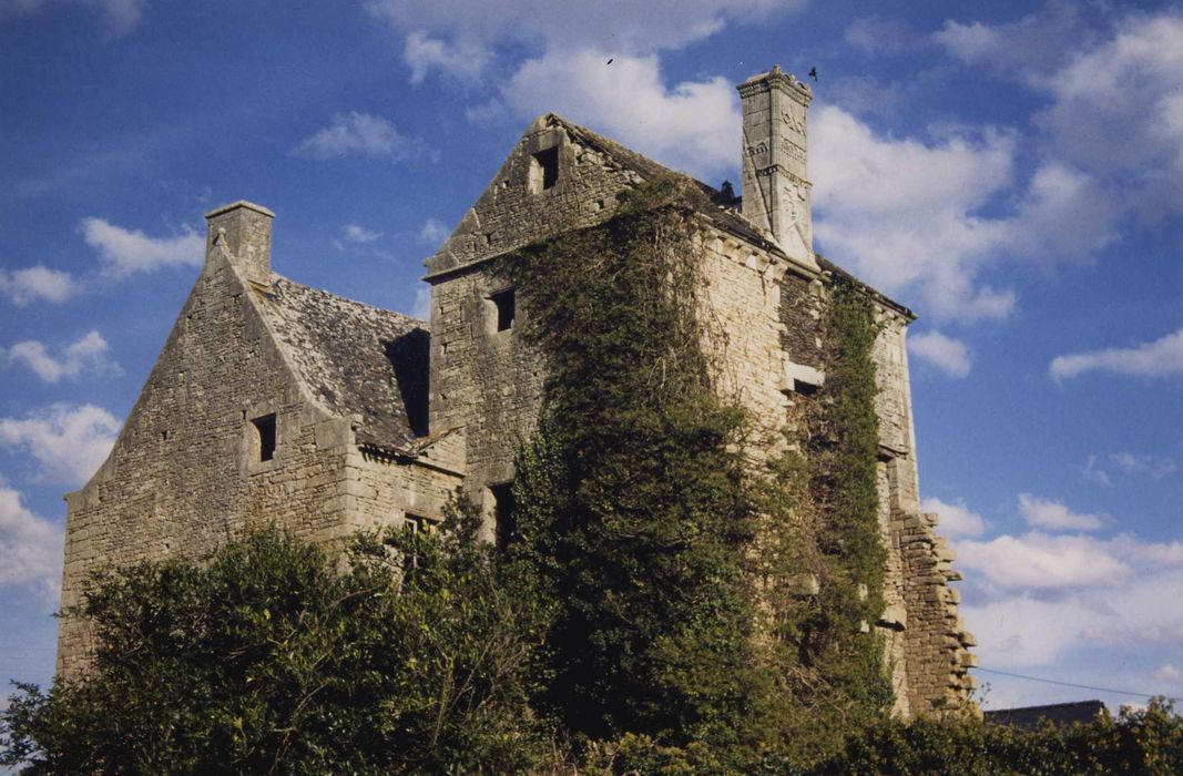 Manoir de Le May, appelé aussi Le Mée, ou Lemais : Ensemble sud-ouest, vue générale