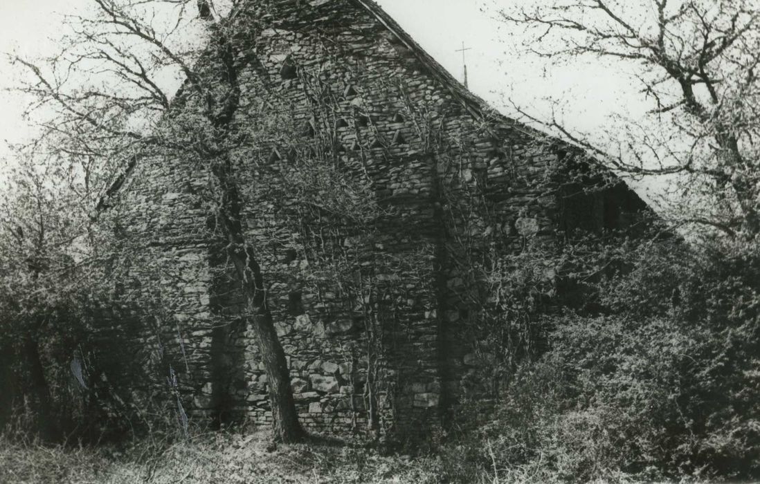 Chapelle Saint-Etienne : Chevet, vue générale