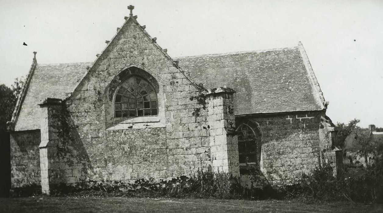 Chapelle de Locmaria : Chevet, vue générale