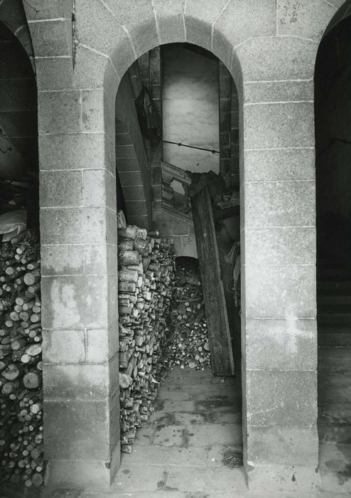 Domaine du Coscro : Escalier monumental, vue partielle