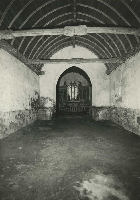 Chapelle Notre-Dame de Grâce de Kerlenat : Nef, vue générale