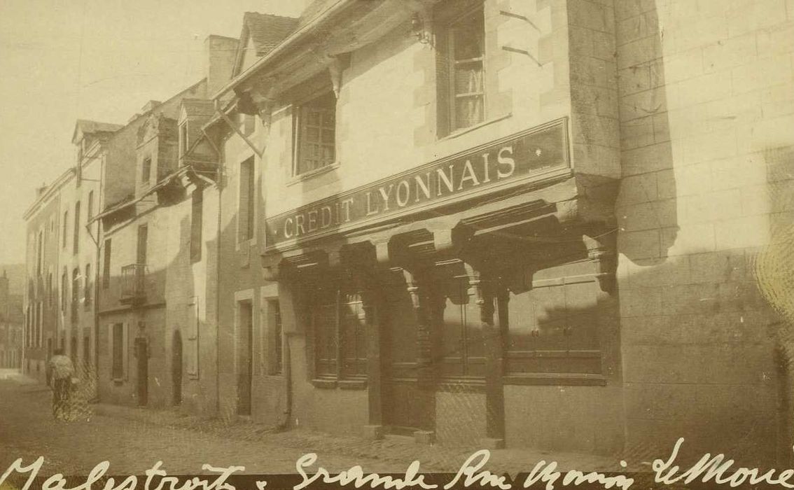 Maison Le Moué : Façade sur rue, vue générale