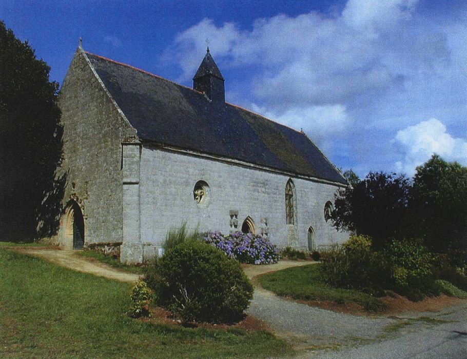 Chapelle Saint-Fiacre : Ensemble sud-ouest, vue générale