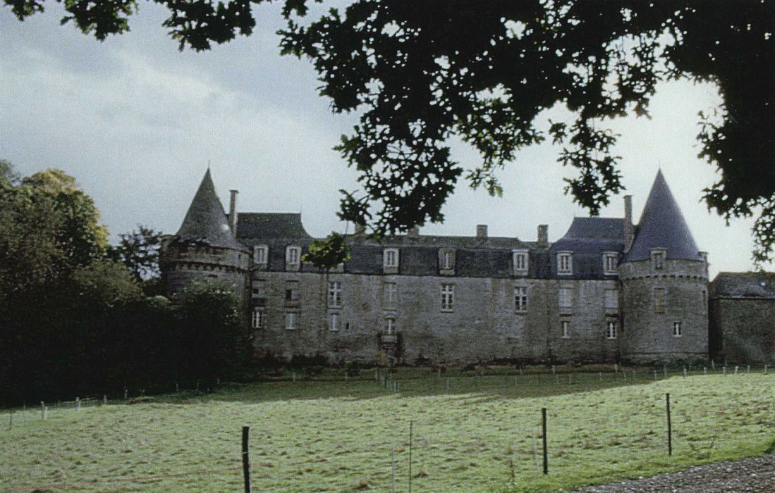 Château du Bois de la Roche : Ensemble nord, vue générale