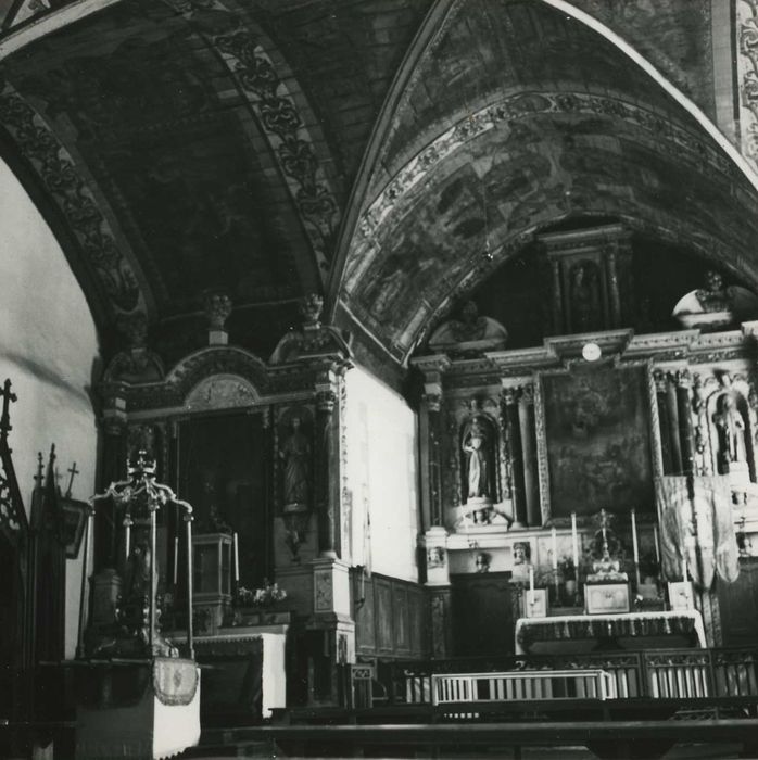 Chapelle de Sainte-Noyale : Choeur, vue générale