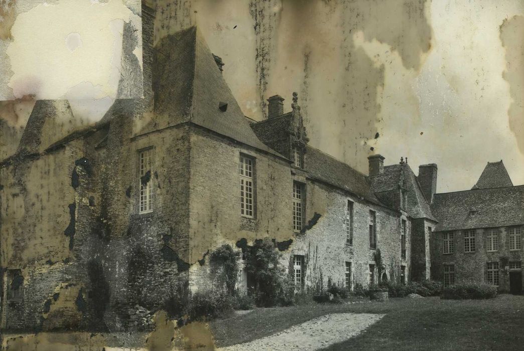 Château de Callac : Ensemble sud-ouest, vue générale